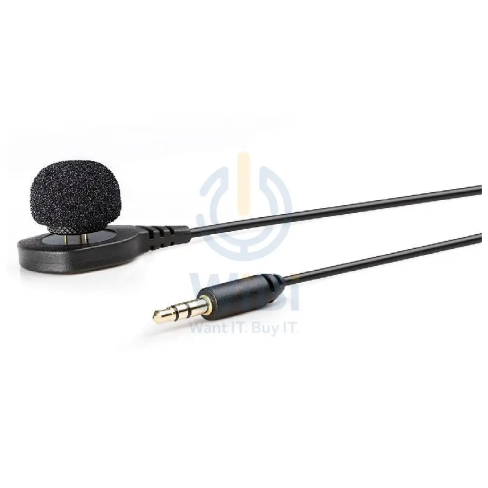 BOYA Omnidirectional Wearable Pin Microphone - 3.5mm Jack / Wireless - Black Accessories > Audio > Microphone