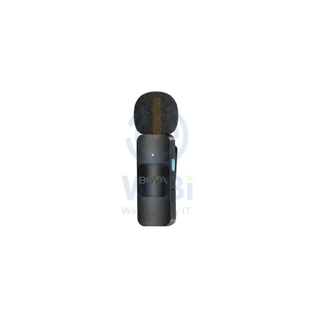 BOYA Smallest 2.4Ghz Wireless Microphone with Lightning connector for iOS device(1TX + 1RX) - Black Accessories > Audio