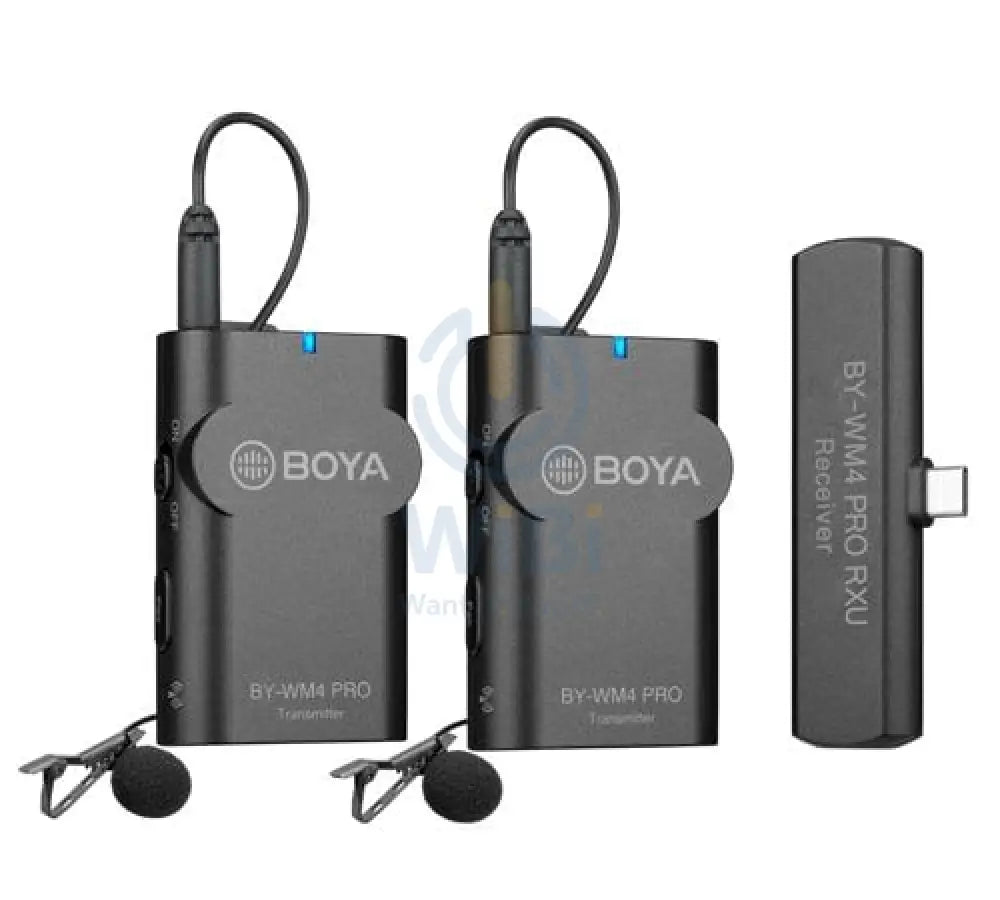 BOYA TX + TX + RXU for Android system - Black Accessories > Audio > Microphone
