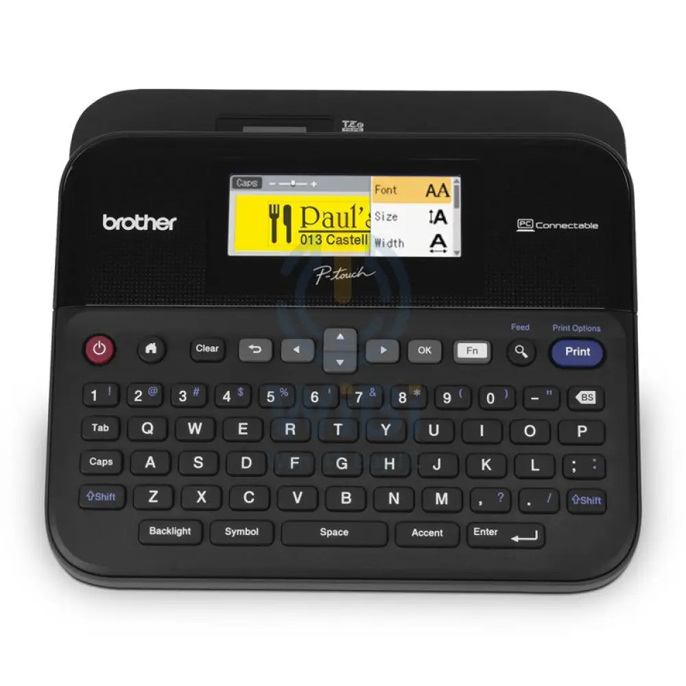 Brother PT-D600VP Label Printer - 180dpi / 30mm / White Printers & Scanners > Printers