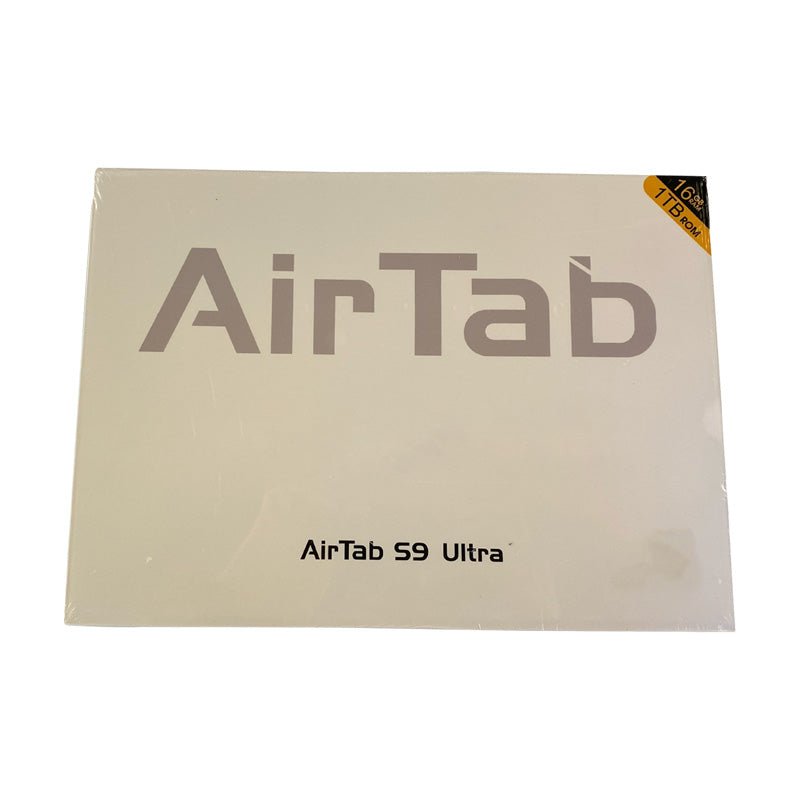 AirTab S9 ألترا مع لوحة مفاتيح / 10.1 بوصة / 16 جيجابايت / 1 تيرابايت / واي فاي / أسود هواتف تابلت تابلت