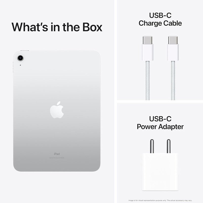 Apple iPad 10th Gen - A14 (2022) / 10.9-inch / 64GB / WiFi / Silver Mobiles & Tablets > Tablets > Offer Zone