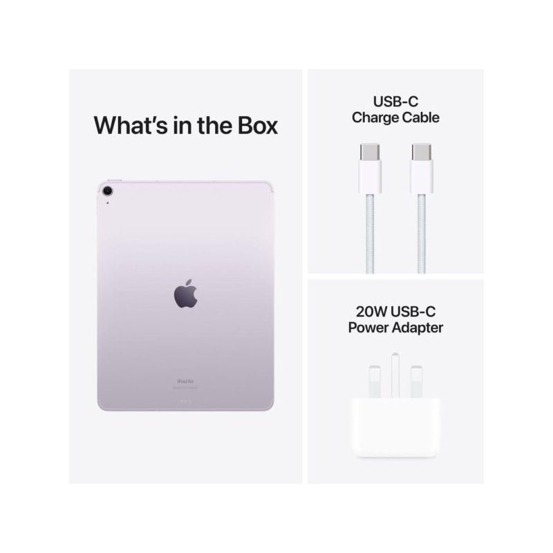 ابل ايباد اير M2 (2024) / 11 بوصة / 128 جيجابايت / واي فاي / هواتف وبنفسجي > تابلت > عرض منطقة