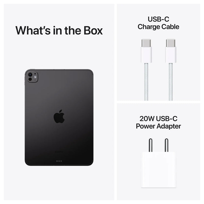 Apple iPad Pro M4 (2024) / 11’’ / 512GB / WiFi / SPACE BLACK Mobiles & Tablets > Tablets > Offer Zone