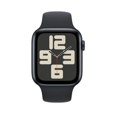 Apple Watch SE (2nd Gen) with Sport Band - LTPO OLED / 44mm / Small/Medium / Bluetooth / Wi-Fi / Midnight Smart Watches