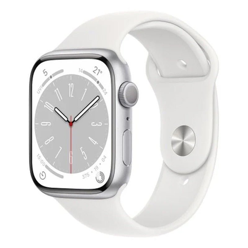 Apple Watch Series 8 - OLED / 32GB / 41mm / Bluetooth / Wi-Fi / Silver Smart Watches