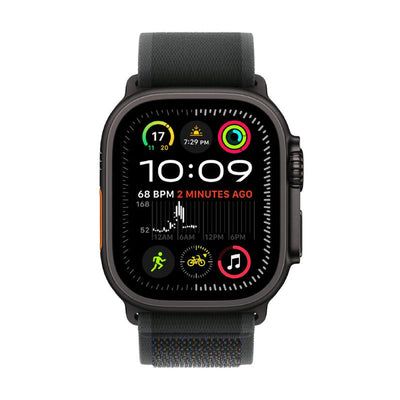 Apple Watch Ultra 2 (2024) - LTPO OLED / 64GB / 49mm / Small/Medium / Bluetooth / Wi-Fi / Cellular / Titanium Black