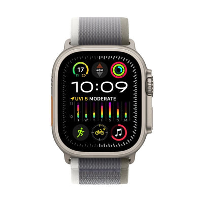 Apple Watch Ultra 2 - LTPO OLED / 64GB / 49mm / Bluetooth / Wi-Fi / Cellular / Small/Medium / Titanium Green/Grey Trail