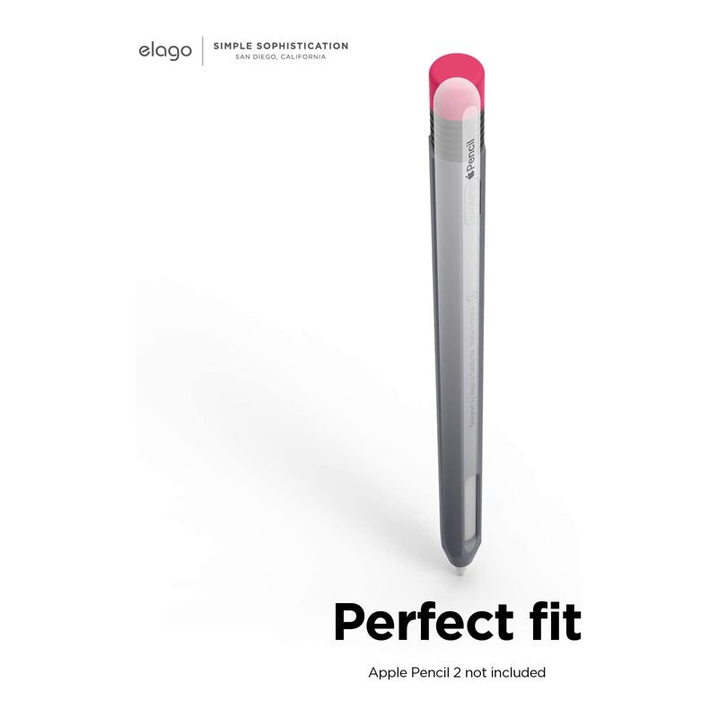 إلاجو ابل قلم الجيل الثاني حافظة الجيل الكلاسيكي - رمادي داكن