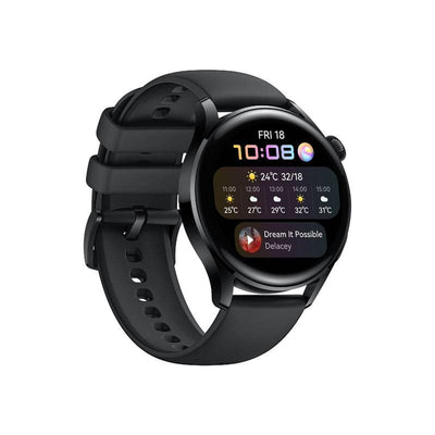 Huawei Watch 3 - 1.43" AMOLED / Bluetooth / Wi-Fi / LTE / Black