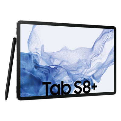Samsung Galaxy Tab S8 + - 12.4’’ Super AMOLED / 8GB / 128GB / WiFi / Silver - Tablet Mobiles & Tablets > Tablets >