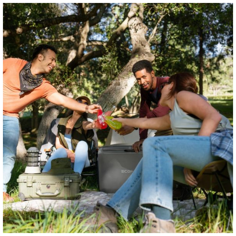EcoFlow GLACIER Classic Portable Refrigerator with EcoFlow GLACIER Battery - 45L
