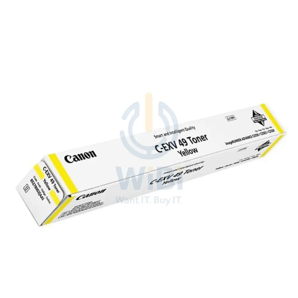 Canon C-EXV 49 Yellow Color - 19K Pages / Yellow Color / Toner Cartridge