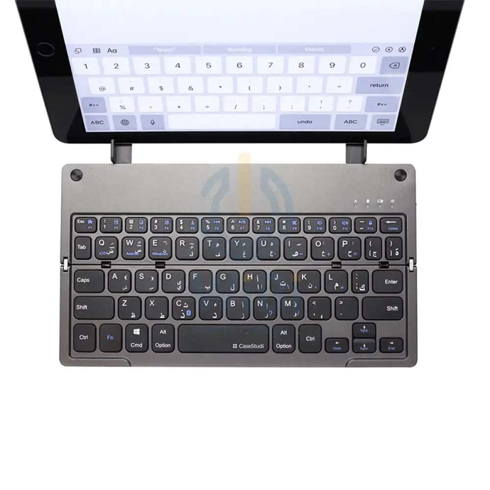 Case Studi Foldboard Bluetooth Wireless Keyboard -Grey Accessories > Mobiles & Tablets > Tablets > Keyboard & Mouse