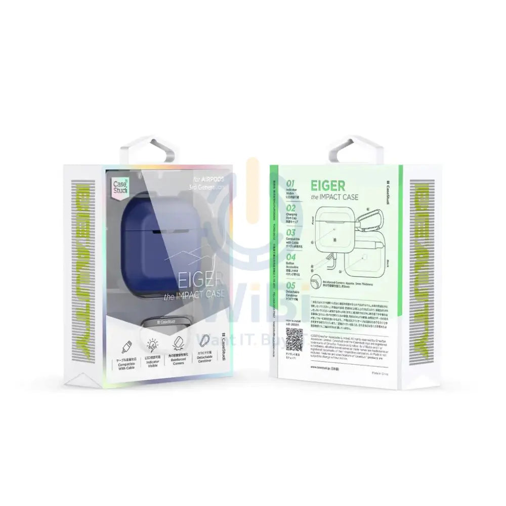CaseStudi Airpods 3rd Gen Case - Eiger Navy Blue Accessories > Mobiles & Tablets