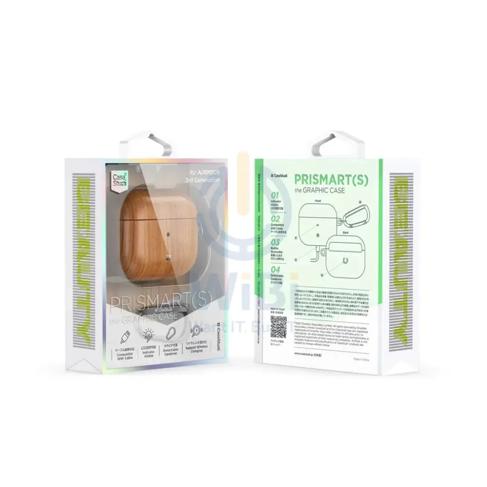 CaseStudi Airpods 3rd Generation Case - Prismart(S) Wood Accessories > Mobiles & Tablets