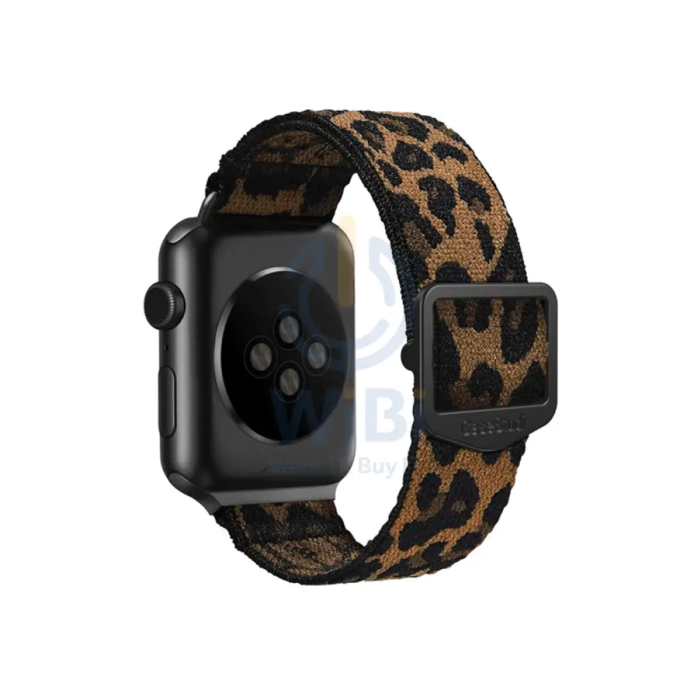 Casestudi Ballistic Series Strap - Apple Watch Series 7 / 45mm / Leopard Accessories > Smart Watches > Straps