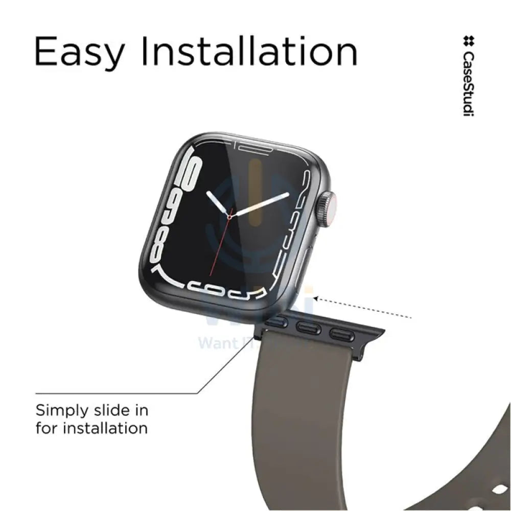 Casestudi USL Strap - Apple Watch Series 7 / 45mm / Khaki Accessories > Smart Watches > Straps
