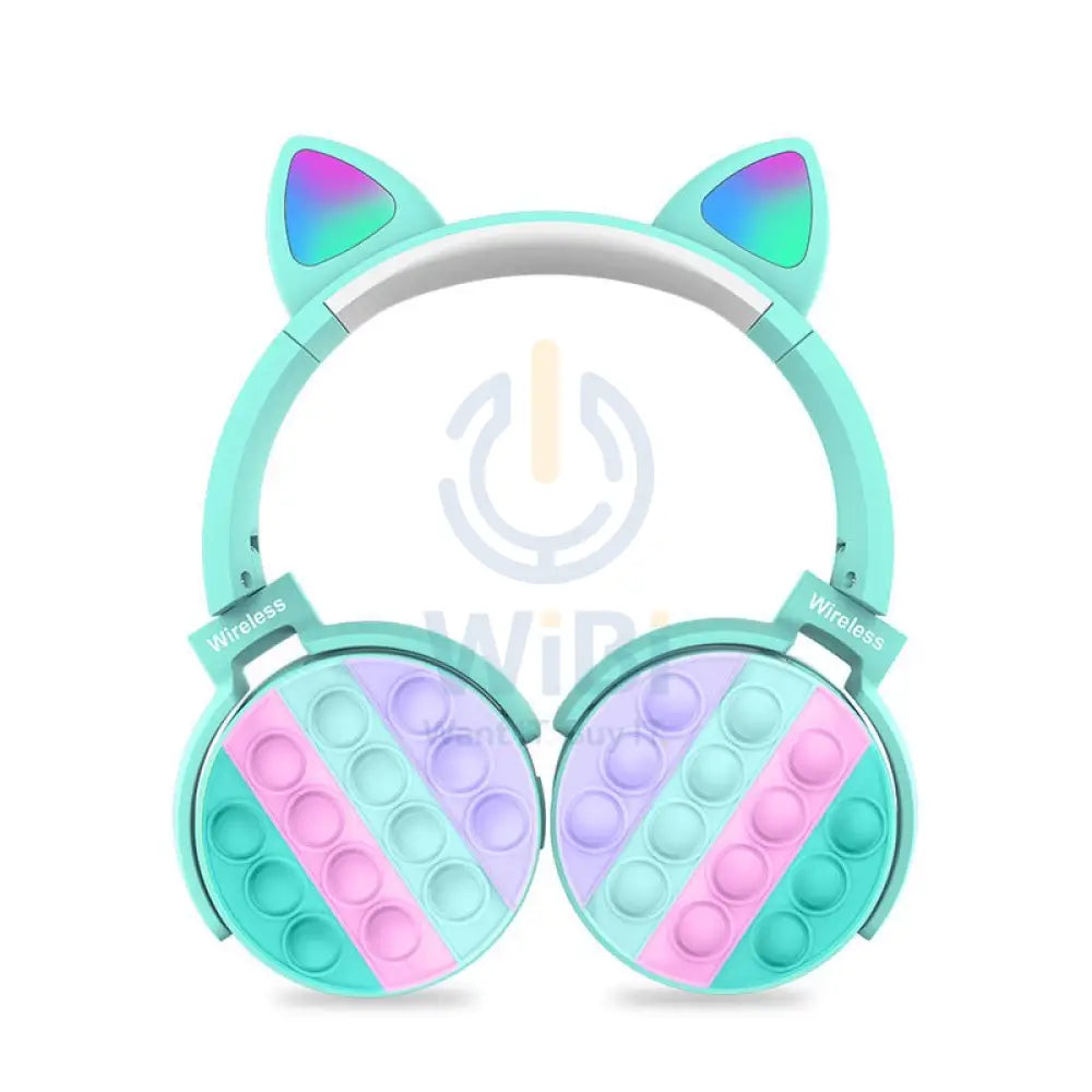 Cat CT-950 Unicorn Over-Ear Headphone - Bluetooth / Up To 10 Meter / Blue