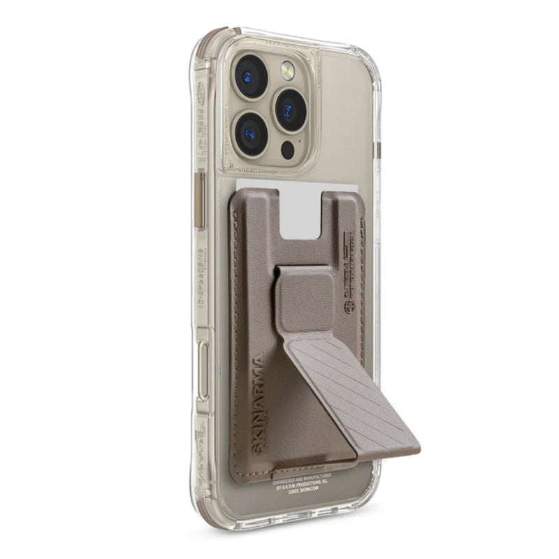 سكينارما سايدو سايدو ماغ شارج مع حامل بطاقة - ايفون 16 برو / شمبانيا (إصدار برايم) اكسسوارات > هواتف و