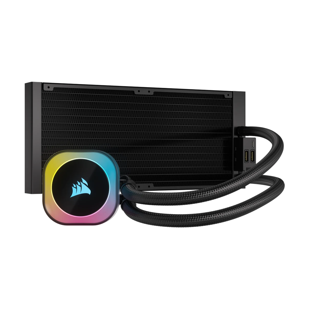 CORSAIR iCUE LINK H115i RGB AIO Liquid CPU Cooler - 280mm / Black