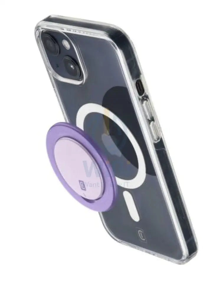 Cellularline MagSafe Ring & Stand for Smartphone - Lilac Accessories > Mobiles & Tablets > Mobiles > Mobile Holder