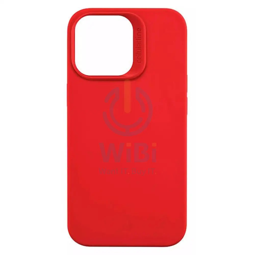 Cellularline Sensation Silicone case - Apple iPhone 14 Pro / Red Accessories > Mobiles & Tablets