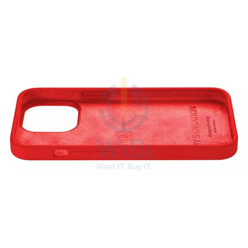 Cellularline Sensation Silicone case - Apple iPhone 14 Pro / Red Accessories > Mobiles & Tablets