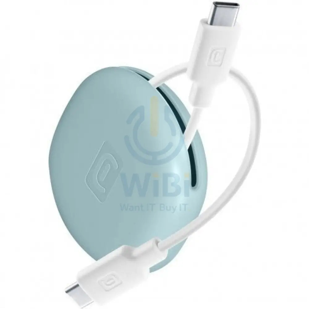 Cellularline Usb-c To Usb-c Cable - 100cm / Blue Accessories > Cables & Converters > Cables