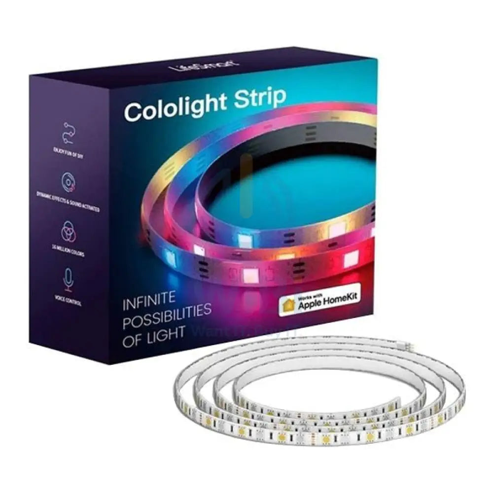 Cololight LED Strip Plus Lights 60 LED 16 Million Colors 5050 SMD LEDs with Smart WiFi App Control Easy Install Works