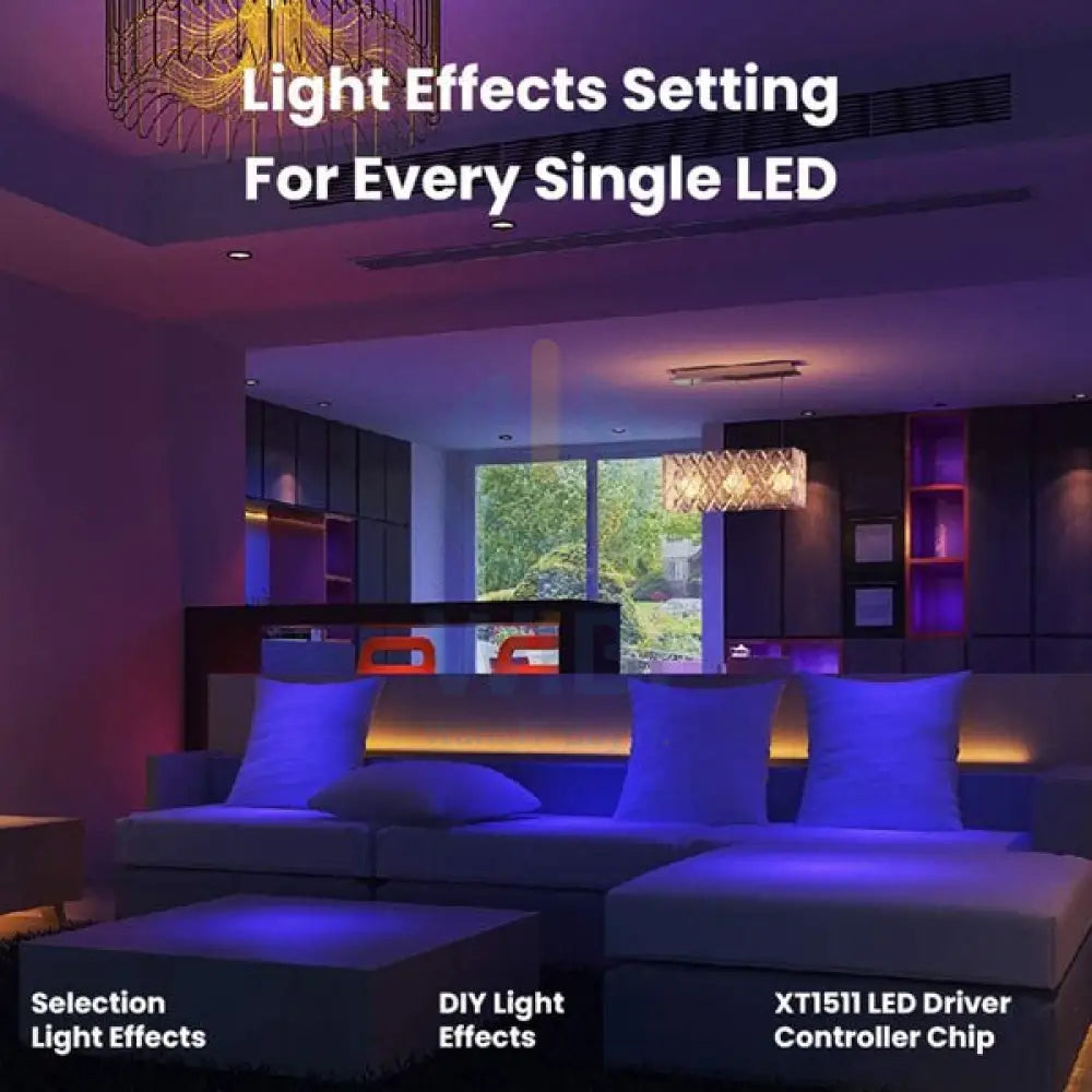 Cololight LED Strip Plus Lights 60 LED 16 Million Colors 5050 SMD LEDs with Smart WiFi App Control Easy Install Works