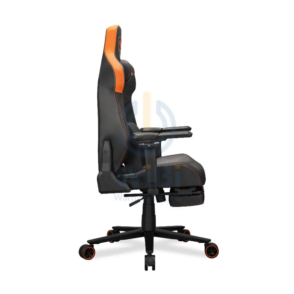 Cougar Armor Evo M Gaming Chair - Breathable Premium PVC Leather / 5D / Black/Orange Accessories > Chairs > Gaming Zone