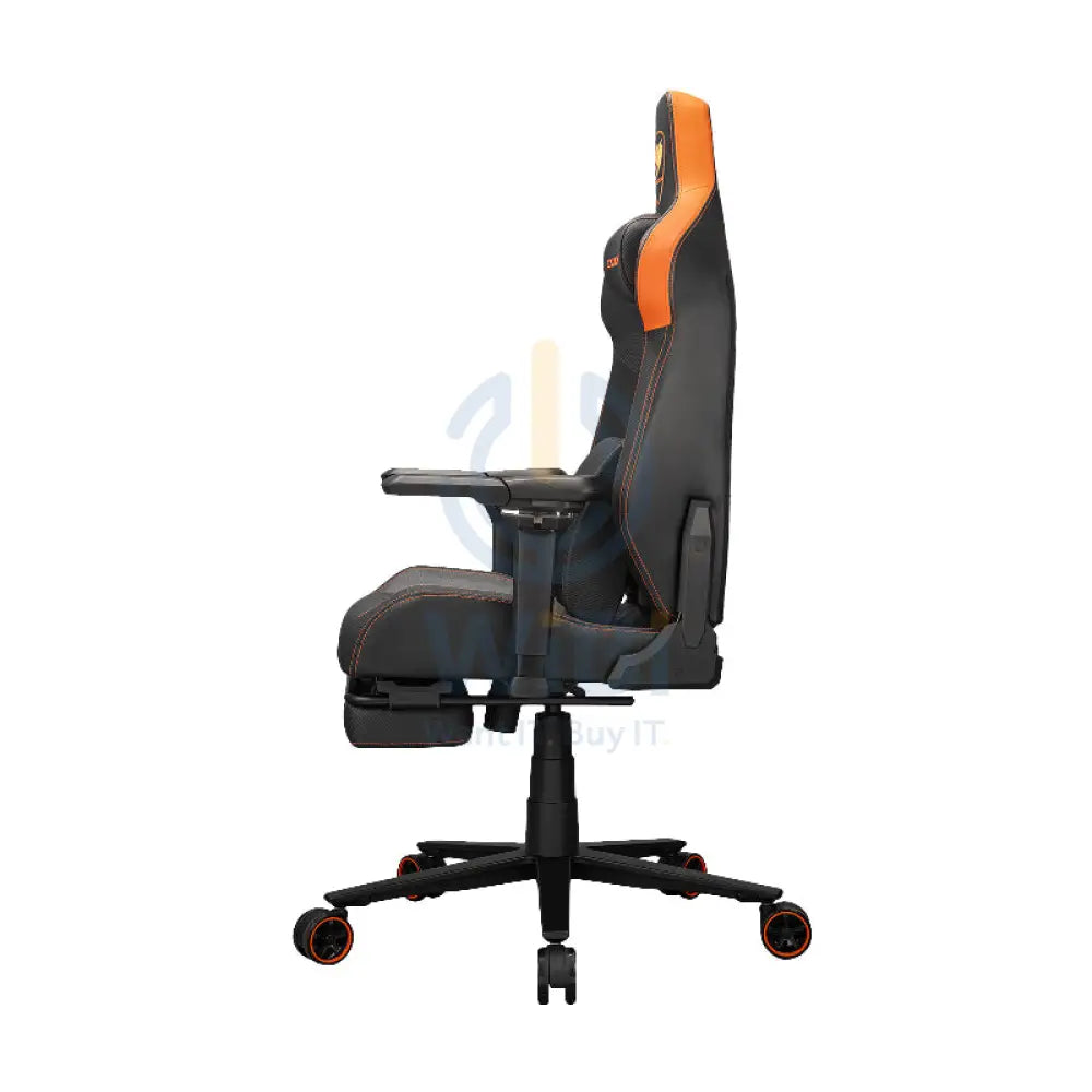 Cougar Armor Evo M Gaming Chair - Breathable Premium PVC Leather / 5D / Black/Orange Accessories > Chairs > Gaming Zone