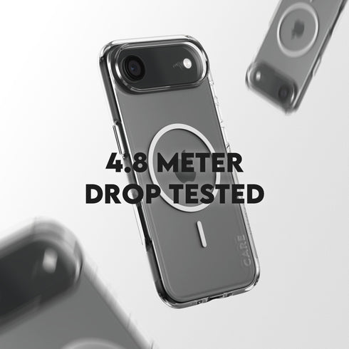 حافظة PanzerGlass Flagship Transparent Urban Explorer ماج سيف حافظة ايفون اير أبيض