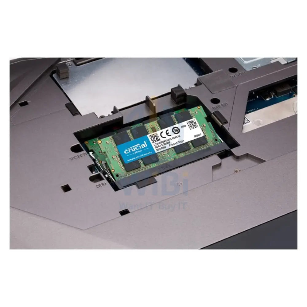 Crucial Notebook Memory - 32GB / DDR4 / 260-pin / 2666MHz / Notebook Memory Module