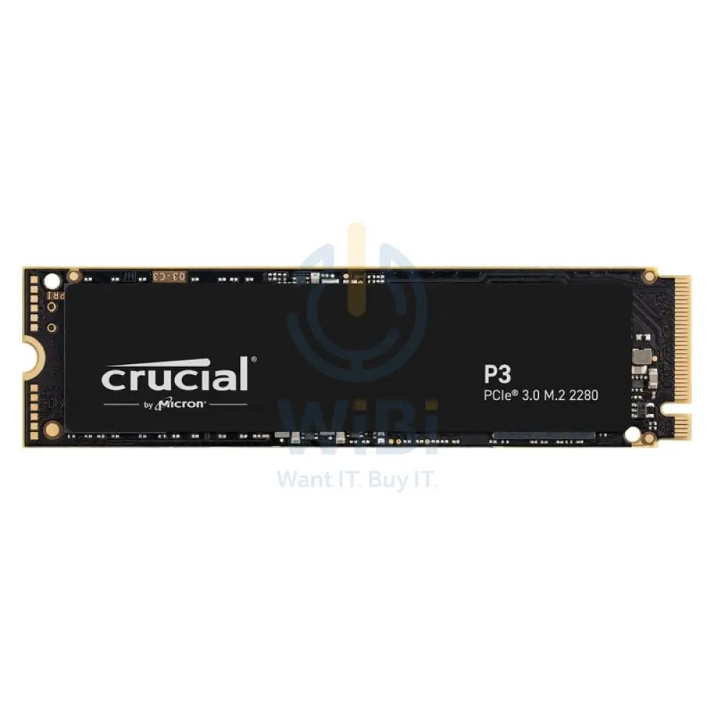 Crucial P3 - 1TB / M.2 2280 / PCIe 3.0 - SSD (Solid State Drive) Storage > Solid State Drive