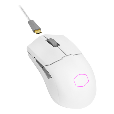 COOLER MASTER MM712 HYBRID RGB Wired Gaming Mouse - White