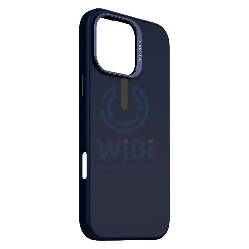 Decoded AntiMicrobial Silicone Case - Apple iPhone 16 Pro Max / Navy Accessories > Mobiles & Tablets > Mobiles > Covers