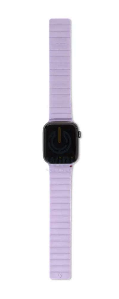 Decoded Apple Watch 41/40/38mm Series 1-8- SE Silicone Magnet Traction Lite Strap - Lavender Accessories > Smart Watches