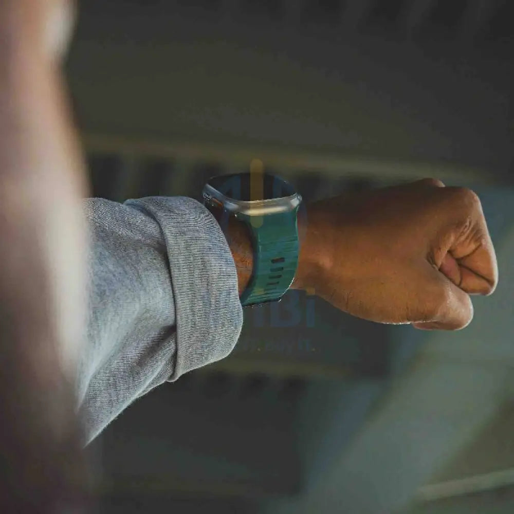 Decoded Apple Watch 49/45/44/42 mm Gen 1-10-SE-Ultra Silicone Ultra Traction Strap - Sage Leaf Green Accessories >