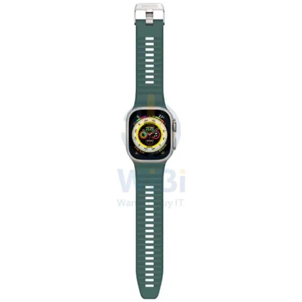 Decoded Apple Watch 49/45/44/42 mm Gen 1-10-SE-Ultra Silicone Ultra Traction Strap - Sage Leaf Green Accessories >