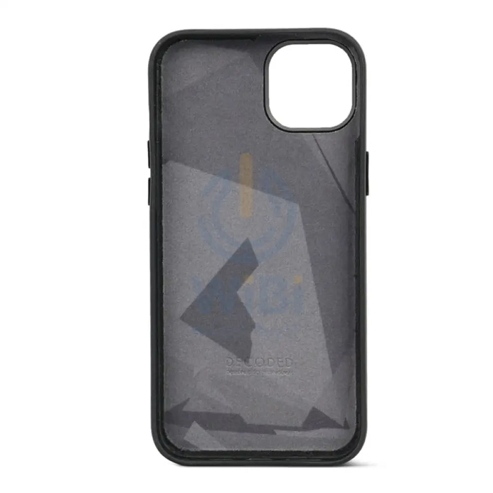 Decoded iPhone 15 Pro Max Leather Backcover Magsafe Case - black Accessories > Mobiles & Tablets > Mobiles > Screen