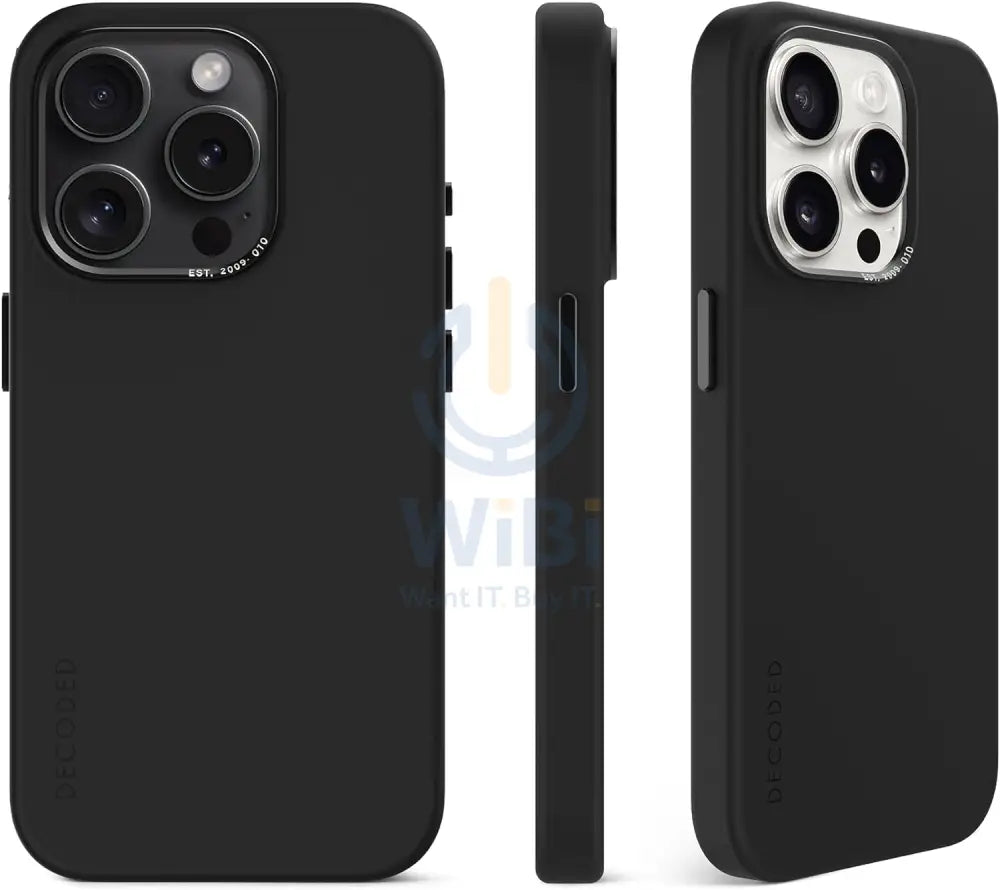 Decoded iPhone 15 Pro Max Silicone Magsafe Case - Graphine Accessories > Mobiles & Tablets > Mobiles > Covers & Cases >