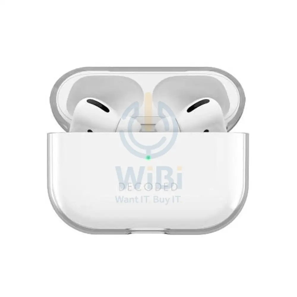 Decoded Transparent Aircase - Apple Airpods Pro 1&2 / Transparent Accessories > Mobiles & Tablets