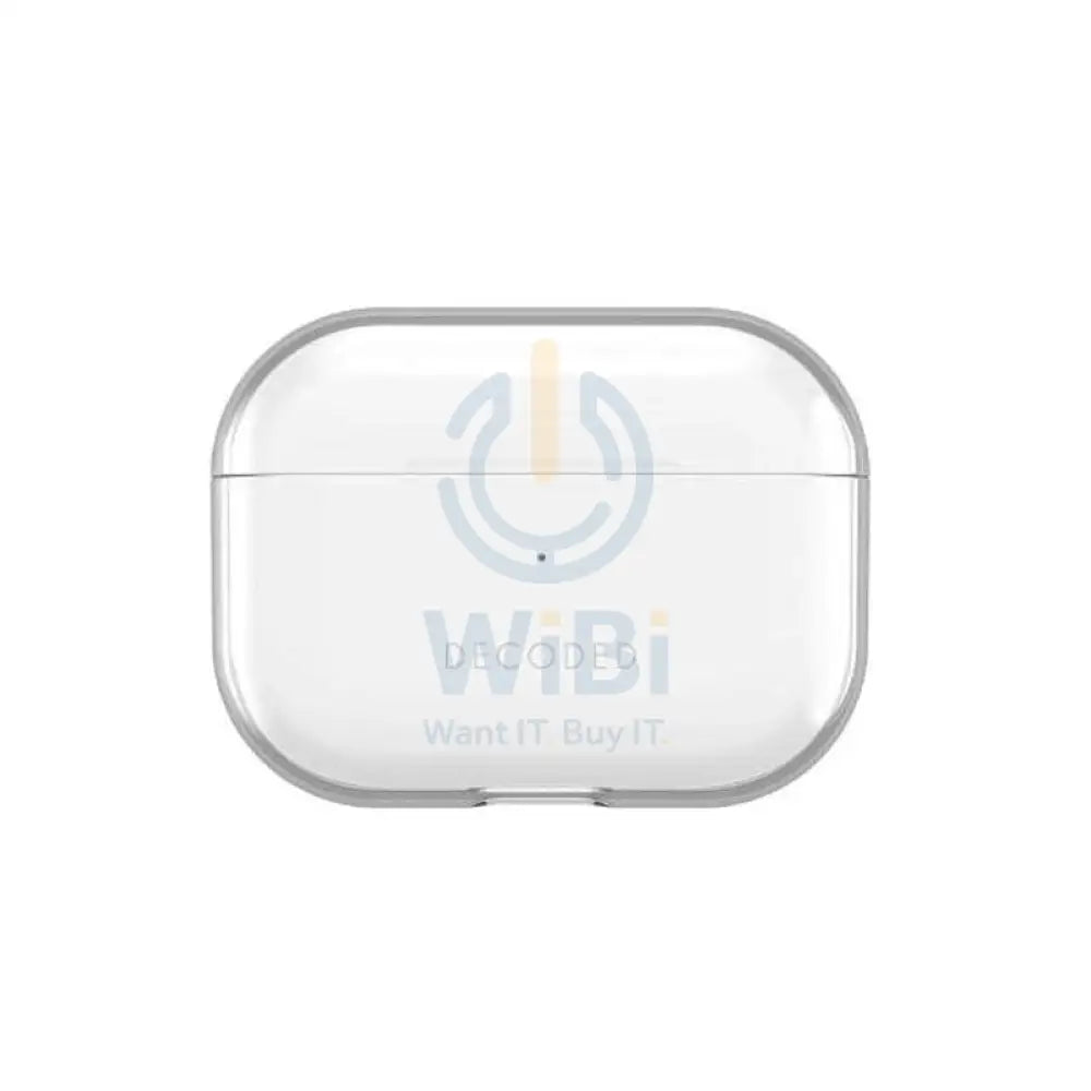 Decoded Transparent Aircase - Apple Airpods Pro 1&2 / Transparent Accessories > Mobiles & Tablets