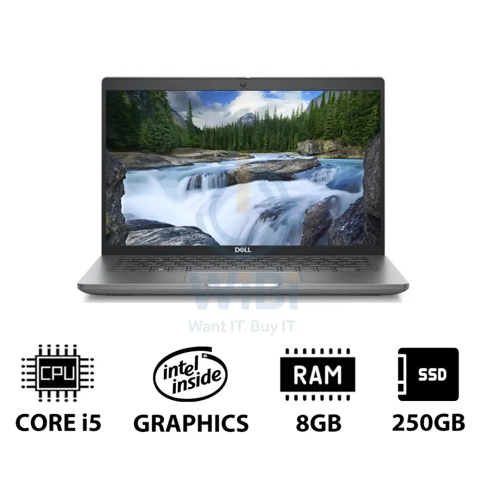 Dell Latitude 5440 - 14.0’’ FHD / i5 / 8GB / 256GB (NVMe M.2 SSD) / DOS (Without OS) / 1YW - Laptop Laptops