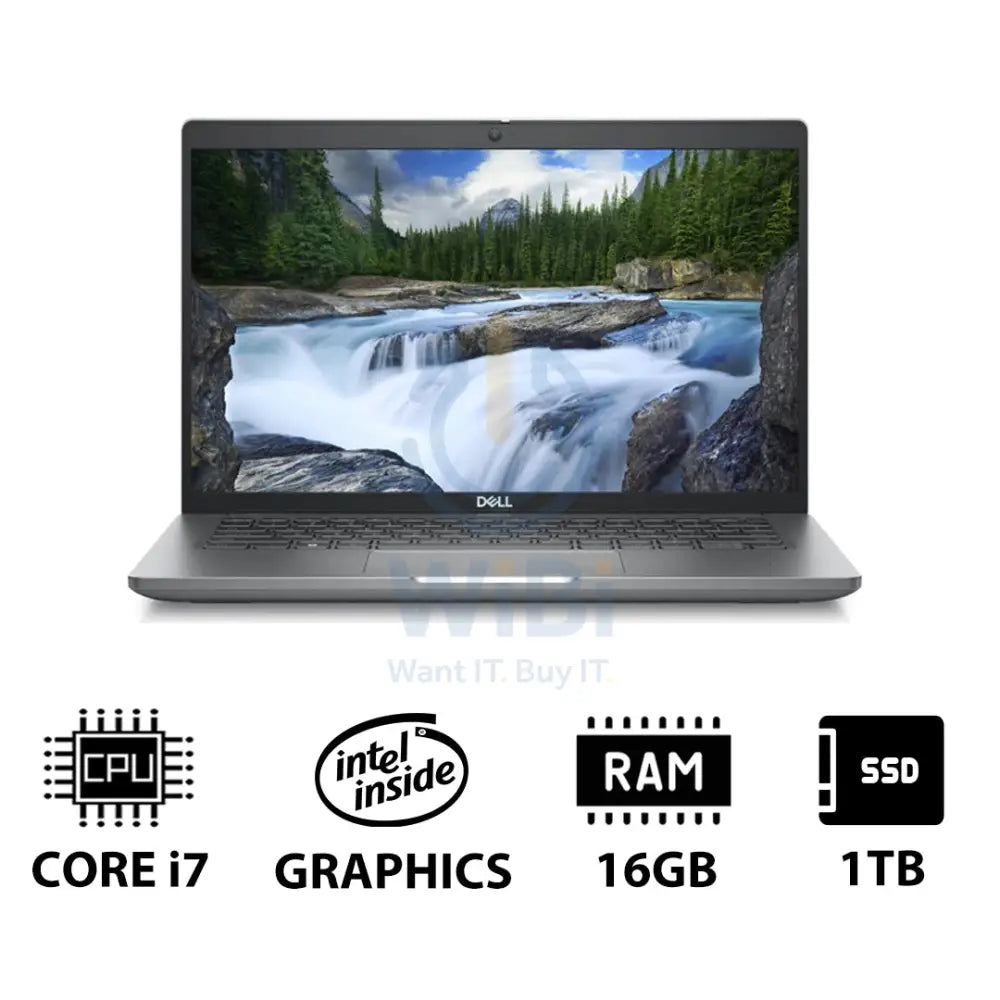 Dell Latitude 5440 - 14.0’’ FHD / i7 / 16GB / 1TB (NVMe M.2 SSD) / DOS (Without OS) / 1YW - Laptop Laptops