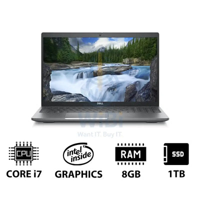Dell Latitude 5540 - 15.6’’ FHD / i7 / 8GB / 1TB (NVMe M.2 SSD) / DOS (Without OS) / 1YW - Laptop Laptops