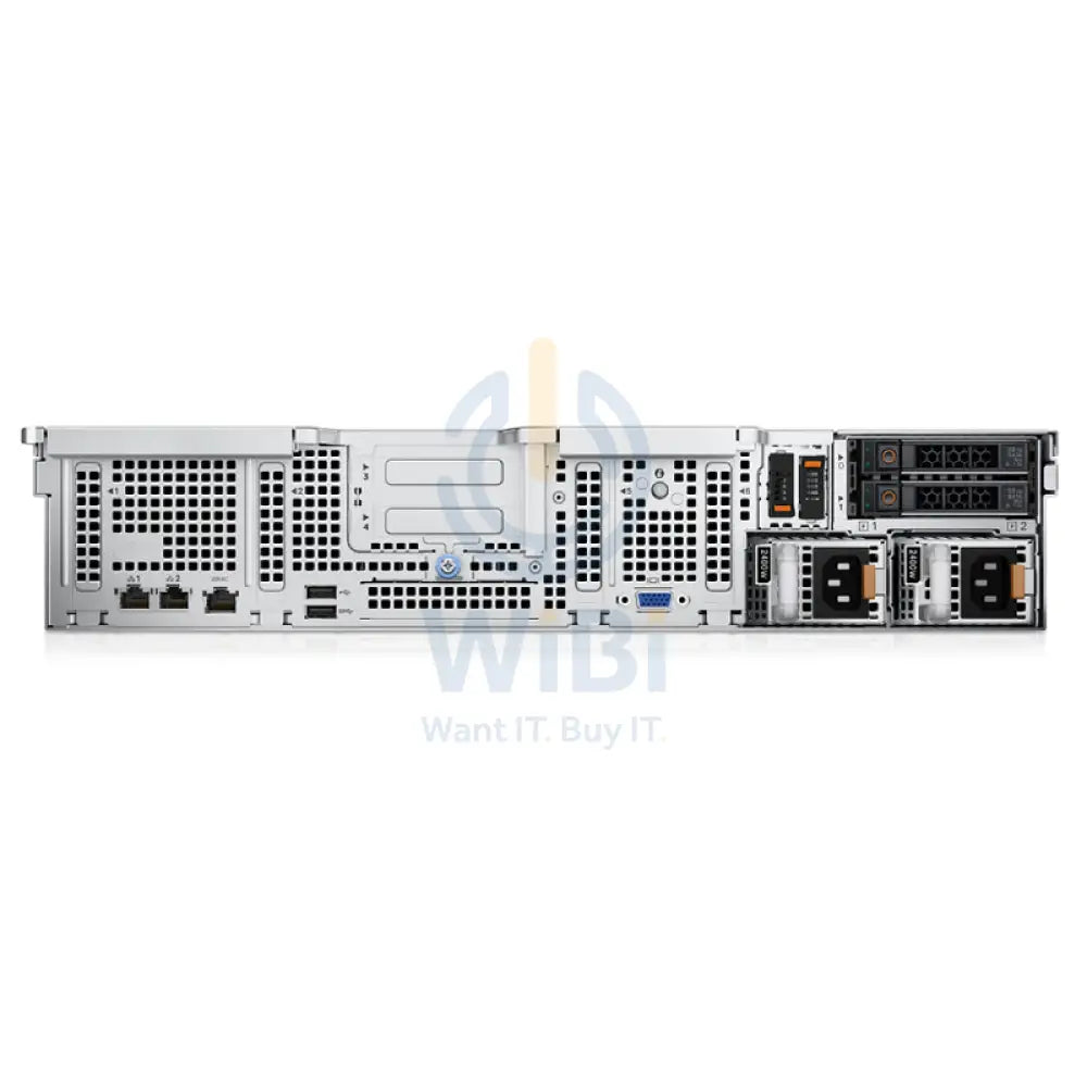 ديل باور إيدج R750xs - 2x Xeon فضي 4310 2.10 جيجاهرتز / 12 نواة / 64 جيجابايت / 3x 2.4 تيرابايت اتش دي دي / 2x 700 واط / حامل (2U) سيرفر و