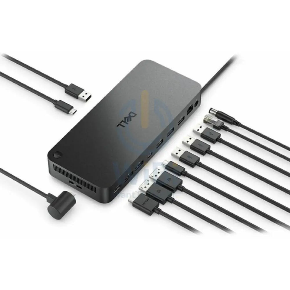 Dell WD25 Pro Dock - Up to 100W / HDMI 2.1/DisplayPort 1.4/USB-C 3.2 Gen 2/USB-A 3.2 Gen 2/2.5GbE RJ45 / Black